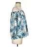 Amanda Uprichard 100% Polyester Blue 3/4 Sleeve Blouse Size S - photo 4