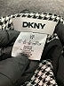 DKNY Houndstooth Aztec Or Tribal Print Checkered-gingham Chevron-herringbone Gray Casual Dress Size 14 - photo 7