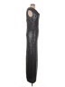 Xscape Metallic Black Cocktail Dress Size 12 - photo 4