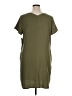 Apt. 9 Solid Green Casual Dress Size XL - photo 2