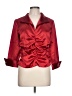 Boutique + Red 3/4 Sleeve Blouse Size Lg Plus - photo 1