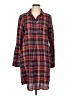 Gap Plaid Red Casual Dress Size L - photo 1