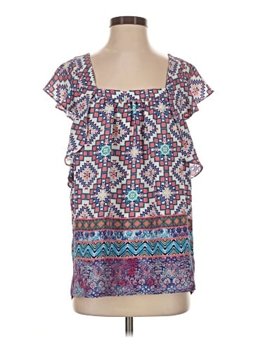Meadow Rue Short Sleeve Blouse (view 1)