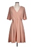 Alexia Admor Solid Tan Casual Dress Size L - photo 1