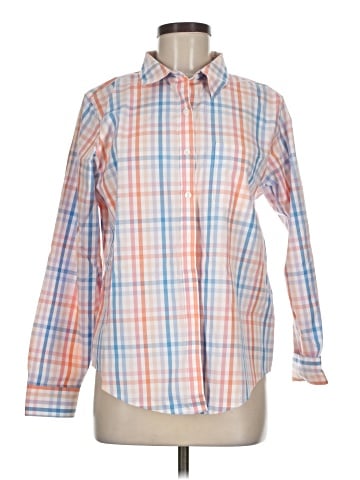 L.L.Bean Long Sleeve Button-Down Shirt (view 1)