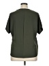 Entro 100% Polyester Green Short Sleeve Top Size XL - photo 2