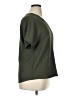 Entro 100% Polyester Green Short Sleeve Top Size XL - photo 4