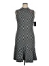 En Focus Studio Houndstooth Gray Cocktail Dress Size 14 - photo 1