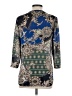 Alberto Makali 100% Polyester Blue 3/4 Sleeve Blouse Size S - photo 2
