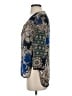 Alberto Makali 100% Polyester Blue 3/4 Sleeve Blouse Size S - photo 5