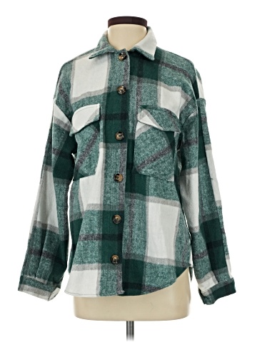 Talula Long Sleeve Button-Down Shirt (view 1)