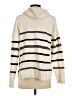 Rachel Zoe 100% Polyester Stripes Ivory Pullover Sweater Size S - photo 2