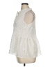 Rose + Olive 100% Polyester Ivory Sleeveless Blouse Size XL - photo 5