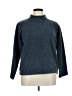 Early Winters Tweed Blue Turtleneck Sweater Size XL (estimated) - photo 1