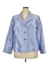 Le Suit 100% Polyester Blue Blazer Size 18 - photo 1