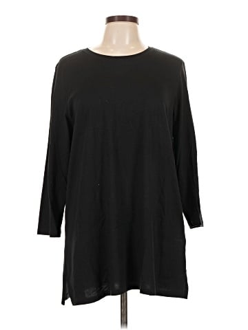 Lands' End 3/4 Sleeve T-Shirt (view 1)