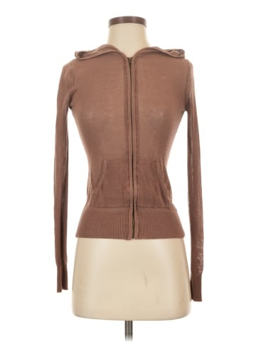 Rubbish Zip Up Hoodie (view 1)