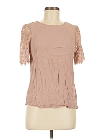 June & Hudson Short Sleeve Blouse (view 1)