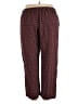 Old Navy 100% Rayon Hearts Burgundy Casual Pants Size XXL - photo 2