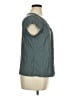 DR2 Gray Short Sleeve Blouse Size XL - photo 4