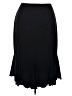 Susan Lawrence Solid Black Formal Skirt Size 2X - photo 1