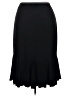 Susan Lawrence Solid Black Formal Skirt Size 2X - photo 2