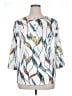 Unbranded White 3/4 Sleeve Blouse Size XL - photo 1
