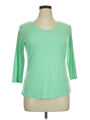 Charter Club 3/4 Sleeve T-Shirt (view 1)