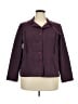 Sag Harbor 100% Polyester Purple Blazer Size 18 - photo 1