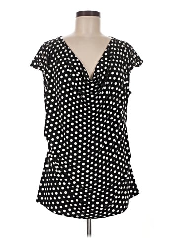 Calvin Klein Short Sleeve Blouse (view 1)