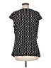 Calvin Klein Polka Dots Black Short Sleeve Blouse Size M - photo 2