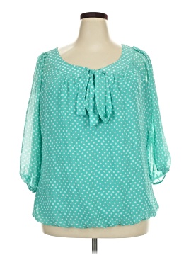 Sara Michelle 3/4 Sleeve Blouse