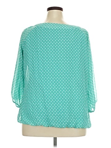 Sara Michelle 3/4 Sleeve Blouse (view 2)