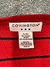Covington Stripes Red Pullover Sweater Size XL - photo 7