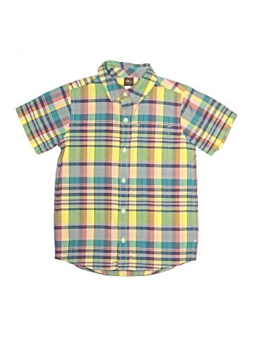 Tea Short Sleeve Button-Down Shirt (view 1)