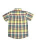 Tea 100% Cotton Plaid Yellow Short Sleeve Button-Down Shirt Size 7 - photo 2