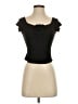 Bailey 44 Black Short Sleeve Top Size XS - photo 1