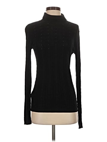 BCBGMAXAZRIA Silk Pullover Sweater (view 1)