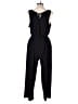 Marina Solid Black Jumpsuit Size L - photo 2