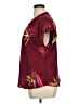 Apt. 9 100% Polyester Burgundy Short Sleeve Blouse Size XL - photo 5