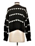 Francesca's 100% Acrylic Hearts Black Pullover Sweater Size S - photo 2