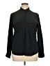 Joe Fresh Solid Black Long Sleeve Button-Down Shirt Size XL - photo 1