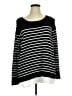 Calvin Klein Stripes Black Pullover Sweater Size 1X - photo 1