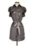 BCBGeneration Gray Casual Dress Size 4 - photo 1