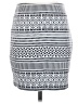 Forever New Graphic Gray Casual Skirt Size S - photo 1