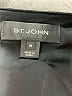 St. John 100% Leather Black Cocktail Dress Size 10 - photo 7