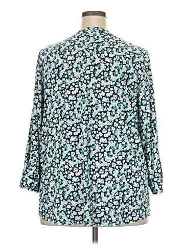 Karl Lagerfeld Paris 3/4 Sleeve Blouse (view 2)