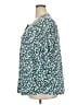 Karl Lagerfeld Paris Teal 3/4 Sleeve Blouse Size 2X - photo 5