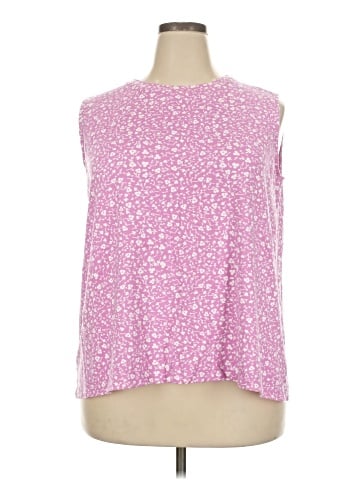 Jones New York Sleeveless T-Shirt (view 1)