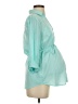 Motherhood Teal 3/4 Sleeve Blouse Size S - photo 4